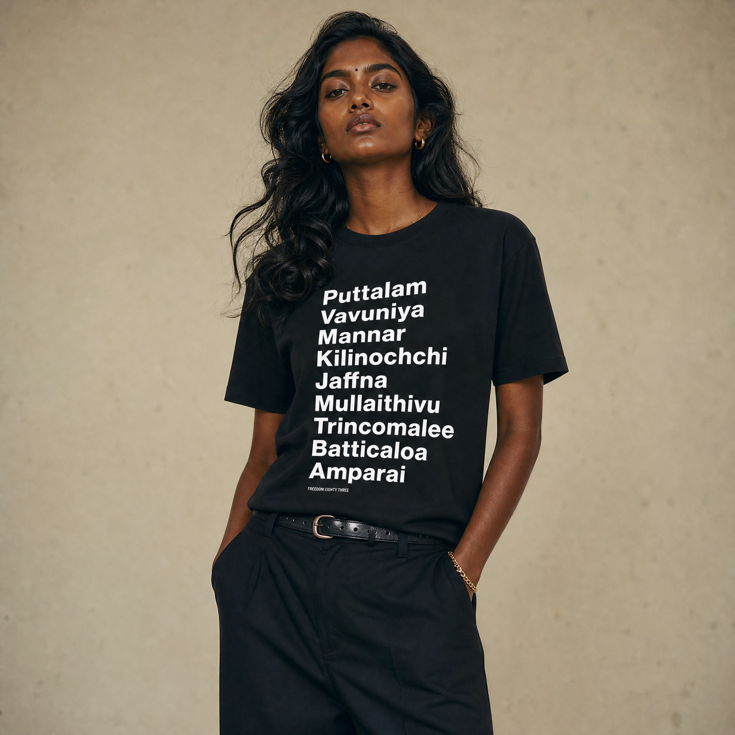 The Northern Provinces of Sri Lanka - Black